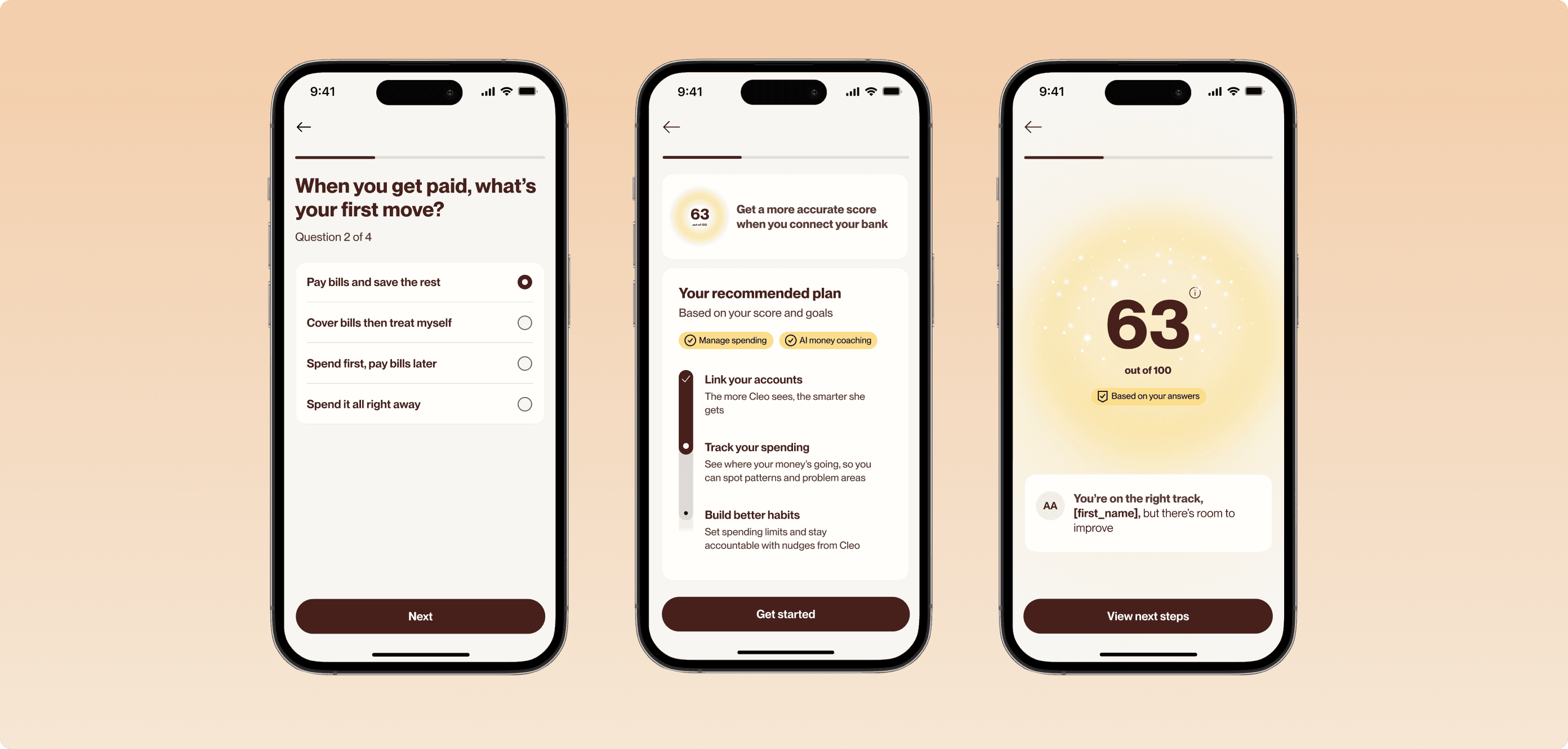 Cleo Onboarding